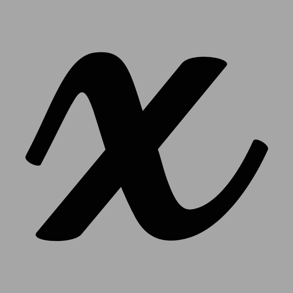 x With Intention Logo